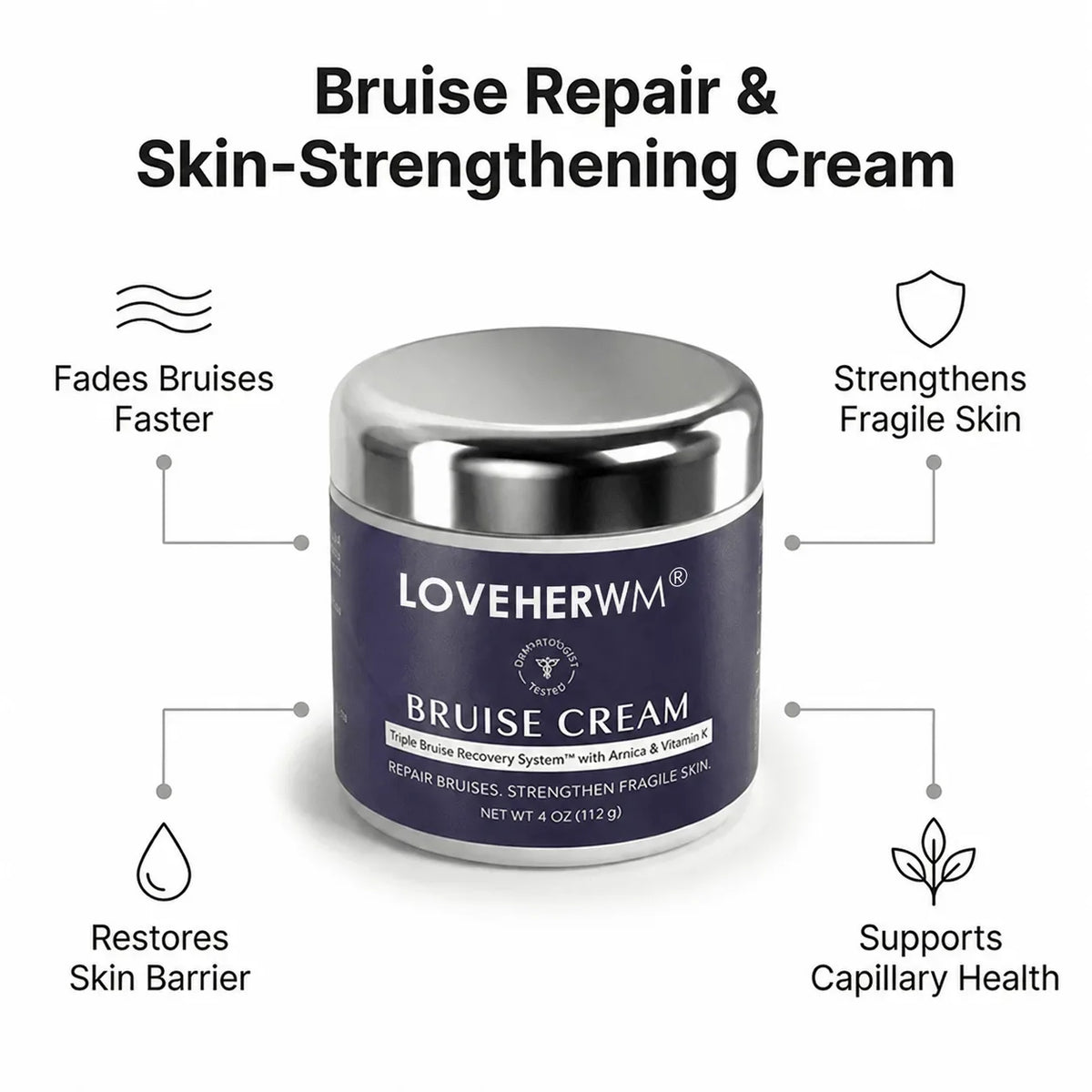 LOVEHERWM Bruise Repair & Skin-Strengthening Cream